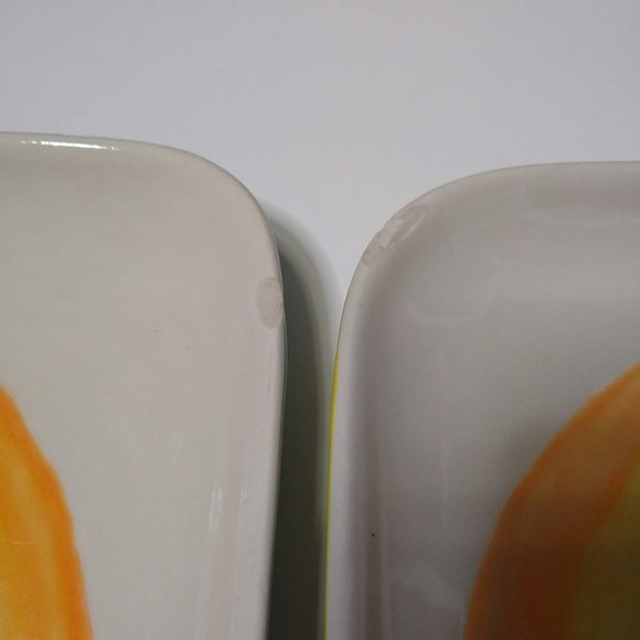 Emoji 4 pc Square Ceramic Plates - Picture 8 of 8